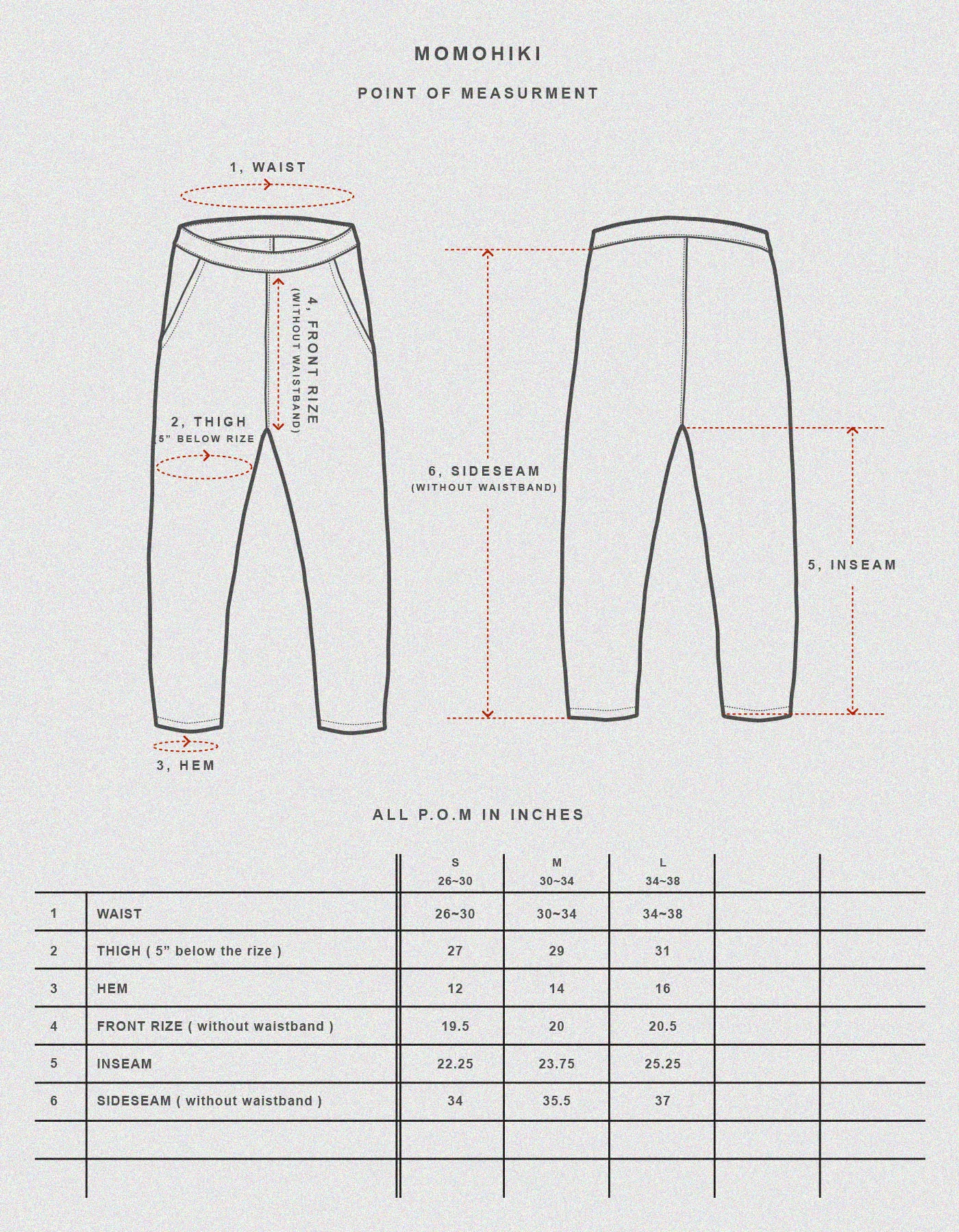 MOMOHIKI - BLACK | Prospective Flow | Japanese Fashion for Men